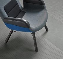 Forbo Allura Material 63434DR7-63434DR5 cool concrete dots фото 2 | FLOORDEALER